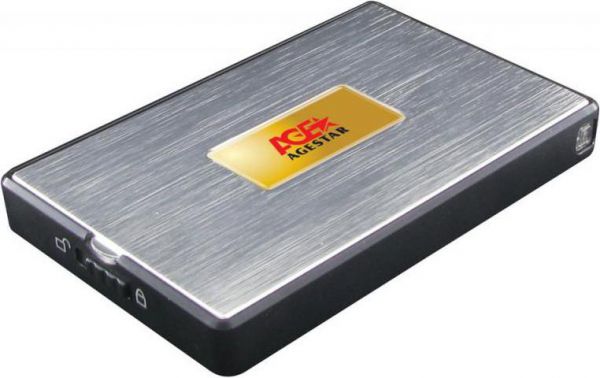 Корпуса и док-станции для жестких дисков Agestar SUB2A11 Silver black