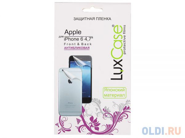 Защитная пленка для планшетного компьютера LuxCase Защитная пленка  для iPhone 5/5s/5c суперпрозрачная